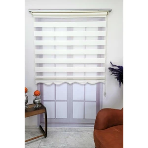 Özel Jaluzi Etek Dilimli Mikro Pliseli Stor Zebra Perde