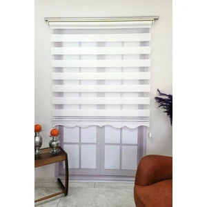 Özel Jaluzi Etek Dilimli Mikro Pliseli Stor Zebra Perde