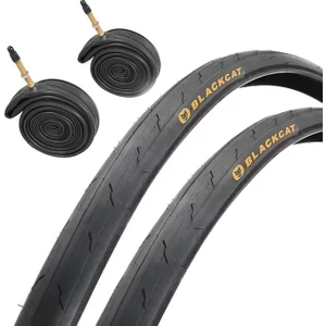 Bike And Art Black Cat A205 3mm Zırhlı Ön Arka Iç Dış Lastik Takımı 700X25