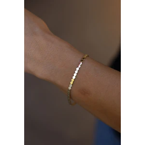 Yenigün Kuyumculuk 14 Ayar Altın Petek Sıralı Bileklik