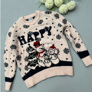 Unisex Triko Kazak Yeni Yıl - Kar - Kış Konsept Dokumalı Renkli Geniş Model Yelpazesi