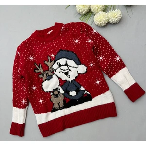 Unisex Triko Kazak Yeni Yıl - Kar - Kış Konsept Dokumalı Renkli Geniş Model Yelpazesi