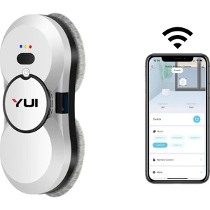 CS16 Pro 2024 Kumandalı - Smart Uygulamalı Su Püskürtme 2800 Pa Akıllı Cam Silme Robotu