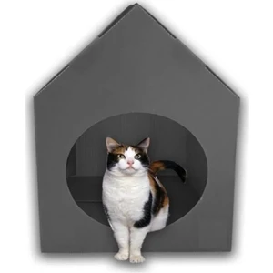 5 Adet Kedi Evi Pp Su Geçirmez Kedi Yuvası Plastik Suya Dayanıklı