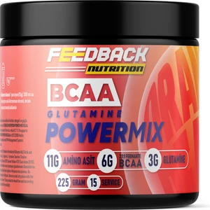 Feedback Nutrition Bcaa + Glutamin Power Mix 225 Gr Portakal&Şeftali