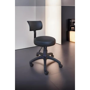 Ofis Laboratuvar Öğrenci Büro Taburesi Tekerlekli Sandalye Sırt Dayamalı Kasiyer Çalışma Koltuğu