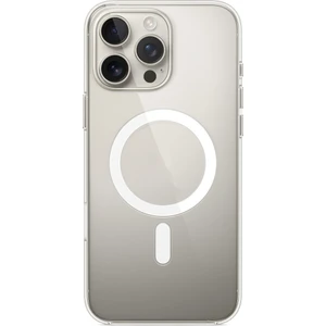 Apple iPhone 16 Promax Kılıf Magsafe Kablosuz Şarj Destekli Şeffaf Silikon Kapak