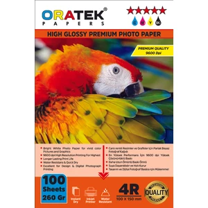 Canon Pixma G3470 Evertday Premium Parlak 10X15CM Fotoğraf Kağıdı 260 Gr. 100 Adet