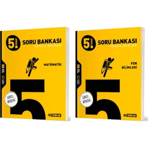 Hız Yayınları 5. Sınıf Matematik + Fen Bilimleri Soru Bankası