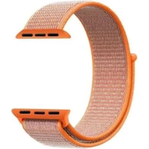 Apple Watch 4/5 40MM Kordon Kayış Kumaş Cırtlı