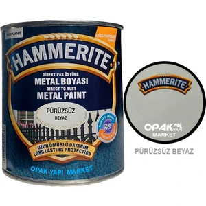 Hammerite Düz Beyaz 2,5lt (3,5 Kg)