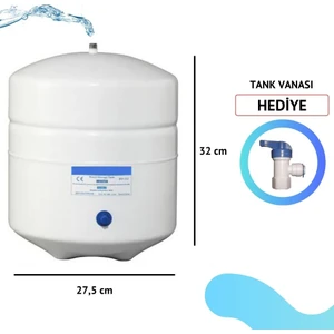 12 Lt. Tank 3.2 Galon Su Arıtma Tankı