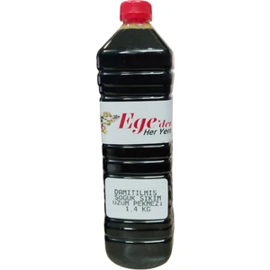 Damıtılmış Soğuk Sıkım Üzüm Pekmezi 1,4 Litre