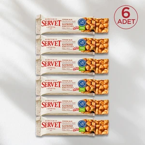 Şeker İlavesiz Fındık Krokan Bar 120 gr (6 x 20 gr)