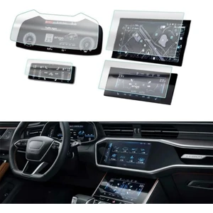 Audi A6 Mat Ekran Koruyucu Multimedya Kumanda Gösterge Klima