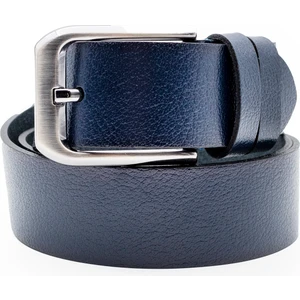Erkek Hakiki Deri Lacivert Kemer