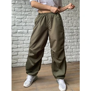 Swet Shop Jeans Haki Paraşüt Pantolon