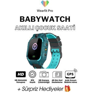 Wearfit Pro Çocuk Akıllı Kol Saati Tft Ekran Gps Kamera Oyun Hesap Arama Özellikleri ve Btk Kayıtlı