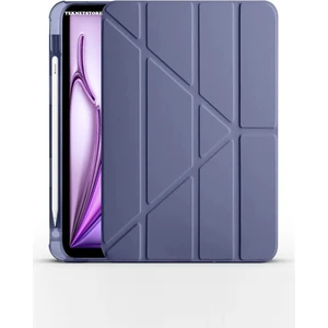 TEKNETSTORE Ipad Air 11 10.9 Inç Air 4 5 6 2020 2022 2024 Kılıf Kalem Bölmeli Stadlı Uyku Modlu Akıllı Case