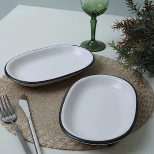 Simply Hitit Kayık Tabak 22 cm 2 Adet 19985