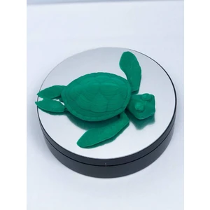 3D Hareketli Kaplumbağa Figürlü Oyuncak - Yeşil
