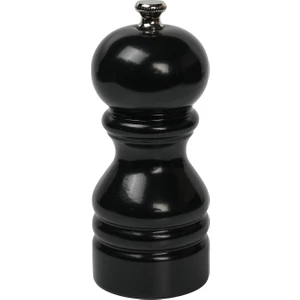 Siyah Ahşap Tuz ve Karabiber El Değirmeni Öğütücü Grinder 12 Cm