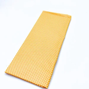 Angel Çanta Aksesuar 120X50 cm Pamuklu Astarlık Kumaş Sarı Minik Puantiye