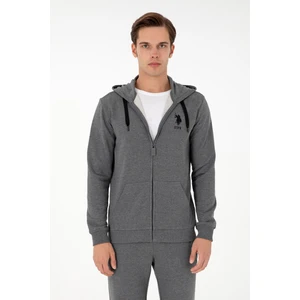 U.S. Polo Assn. Erkek Antrasit Melanj Hırka (Örme) 50289028-VR081