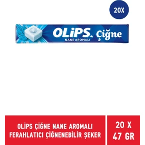 OLİPS ÇİĞNE NANE 47 GR - 20 Adet