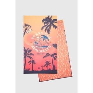 Kırmızı Plaj Havlusu Microfiber 85x150 Cm Süper Emici Kum Tutmayan Havlu 0HCORTHVL01