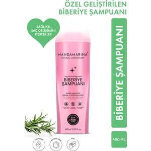 Biberiye Şampuanı Dökülme Karşıtı Ve Hızlı Uzamaya Yardımcı Büyük Boy 400 Ml
