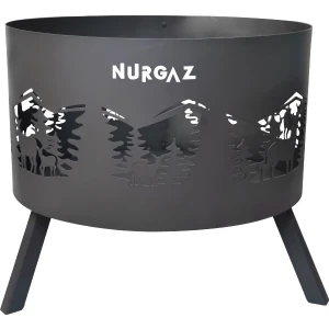 Campout Orman Şöminesi Geyik Desen