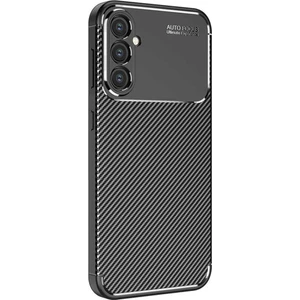 Samsung Galaxy S24 Fe Kılıf Negro Karbon Desen Auto Focus Silikon