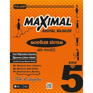 Maximal 5. Sınıf Sosyal Bilgiler Modüler Sistem (Altı Modül)