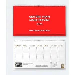 Atatürk Vakfı Yayınevi Atatürk Vakfı 2025 Masa Sümen Takvimi