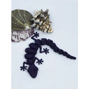 3d Hareketli Oyuncak Kertenkele- Mor