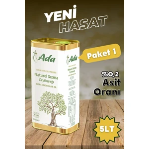 Naturel Sızma Soğuk Sıkım Zeytinyağı 5 LT