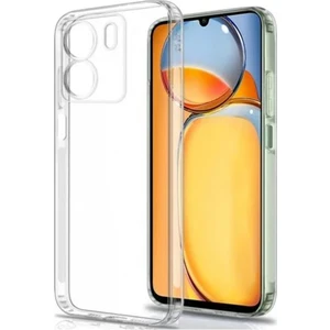 Xiaomi Poco C65 Kılıf Kamera Korumalı Süper Silikon