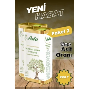 Naturel Sızma Soğuk Sıkım Zeytinyağı 2X5 LT