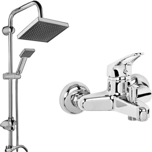 Spech Power Mix Pro Seri Banyo Bataryası Robot Yağmurlama Tepe Duş Seti 2'li