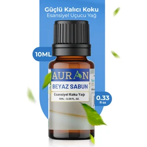 Beyaz Sabun Esansiyel Uçucu Koku Yağı Buhurdanlık Yağı Difüzör Esansı Hobi Esans Ortam Oda 10ml