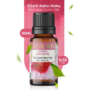Amber Romantik Esansiyel Uçucu Koku Yağı Buhurdanlık Yağı Difüzör Esansı Hobi Esans Ortam Oda 10ml
