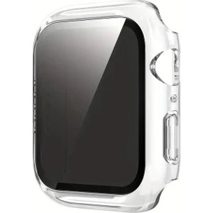 Apple Watch Series 7 8 9 41MM Uyumlu Hayalet Ekranlı Kasa ve Ekran Koruyucu