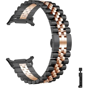 Samsung Galaxy Watch 7 Ultra Uyumlu Rolex Tasarım Çelik Kordon