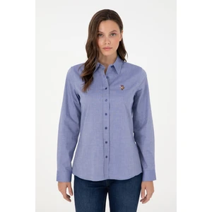 U.S. Polo Assn. Kadın Mavi Gömlek Basic 50295710-VR212