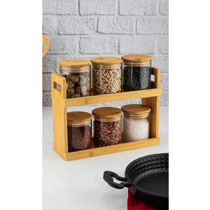 Tier 7 Parça 2 Katlı Standlı Baharat Seti