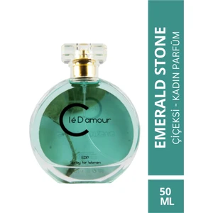 Cle D'Amour Emerald Stone (Gurme/Çiçeksi) Women - Kadın Parfüm 50 ml - Vegan