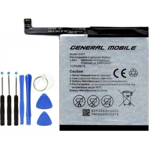 General Mobile Gm9 Pro G007 Batarya Pil ve Tamir Seti