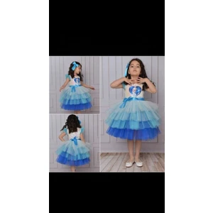 Esmaca Moda Kız Çocuk Elsa Elbisesi