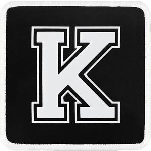 V1 K Harf - 2 Kod Logolu Unisex Siyah-Beyaz Bench